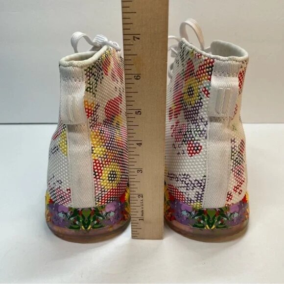 Nobull SF Trainer Sneakers Men’s Size 14 / Women’s Size 15.5 High Top Flower Lac - Picture 12 of 12